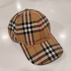 Burberry monogram baseball cap M/L